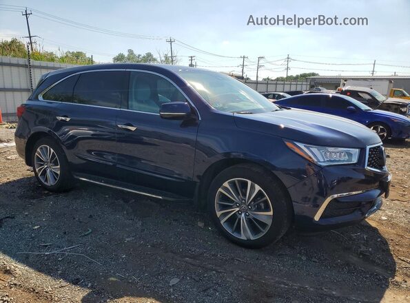 5FRYD4H71HB008684 2017 ACURA MDX Blue Առջևի աջ