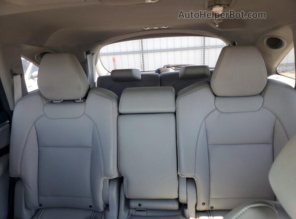 5FRYD4H71HB008684 2017 ACURA MDX Blue Հետևի նստատեղերի տեսք