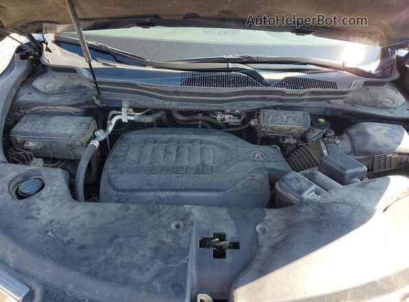 5FRYD4H71HB008684 2017 ACURA MDX Blue Շարժիչի բաժամունքի տեսք