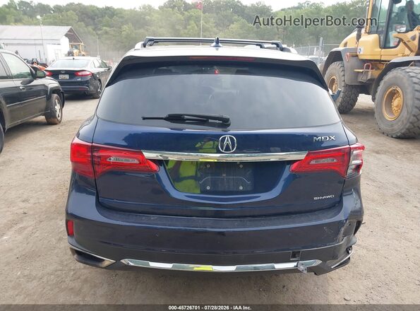 5FRYD4H84HB035550 2017 ACURA MDX Dark Blue 