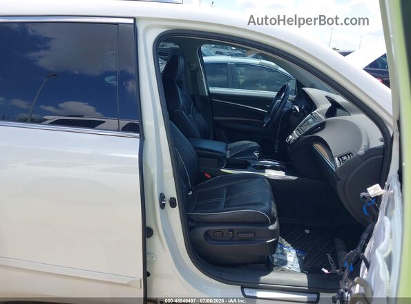 5FRYD4H87HB008598 2017 ACURA MDX White Vista interior delantera