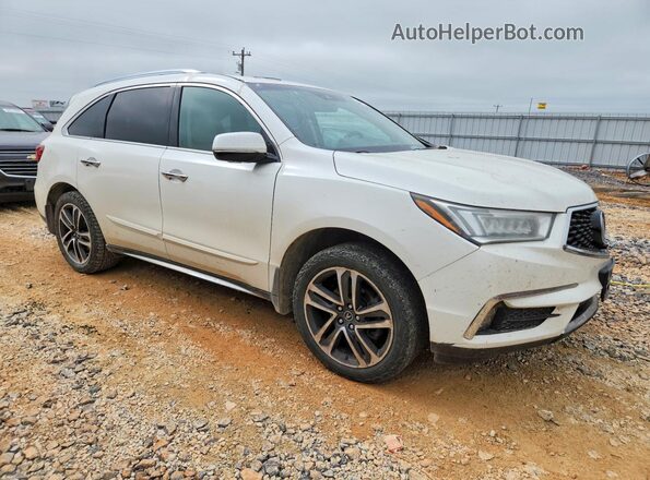 5FRYD4H87HB020380 2017 ACURA MDX White Przód prawy
