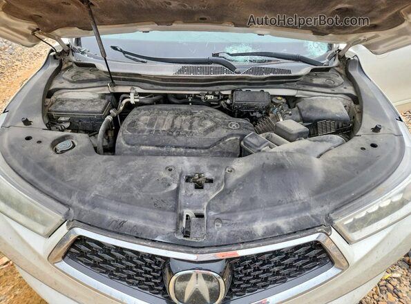5FRYD4H87HB020380 2017 ACURA MDX White Widok komory silnika