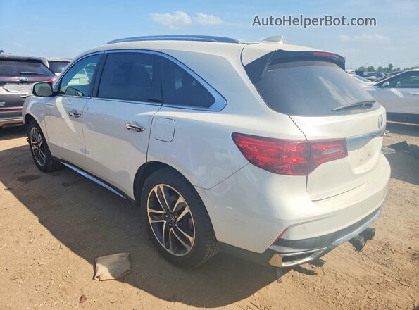 5FRYD4H88HB043361 2017 ACURA MDX White Trasero izquierdo