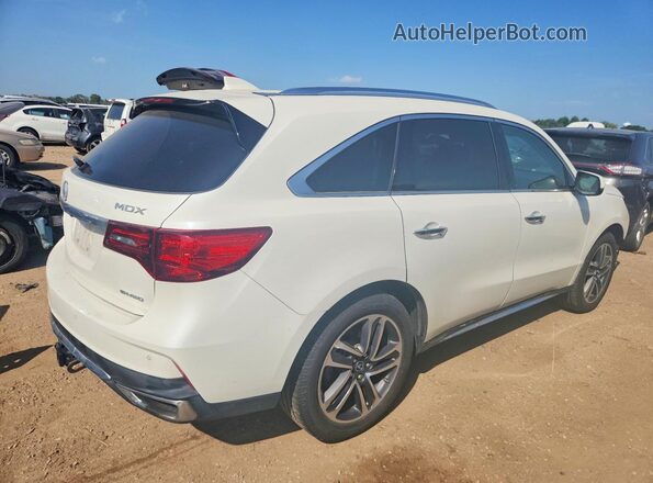5FRYD4H88HB043361 2017 ACURA MDX White Trasero derecho