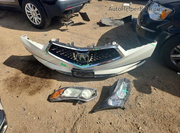 5FRYD4H88HB043361 2017 ACURA MDX White Vista de la etiqueta del VIN
