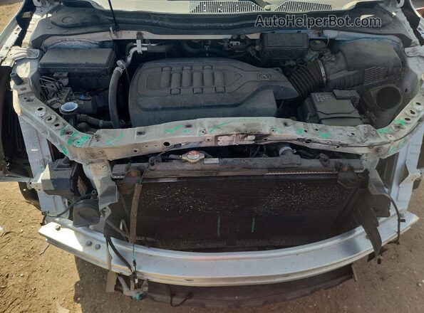 5FRYD4H88HB043361 2017 ACURA MDX White Vista del compartimento del motor