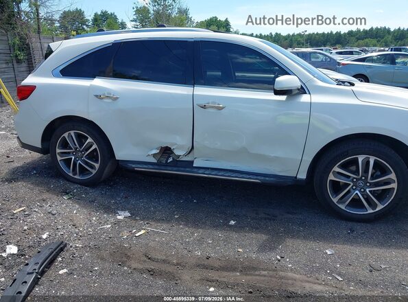 5FRYD4H89HB034149 2017 ACURA MDX White Vista frontal