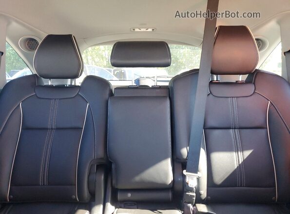 5FRYD4H91HB032579 2017 ACURA MDX Gray Հետևի նստատեղերի տեսք