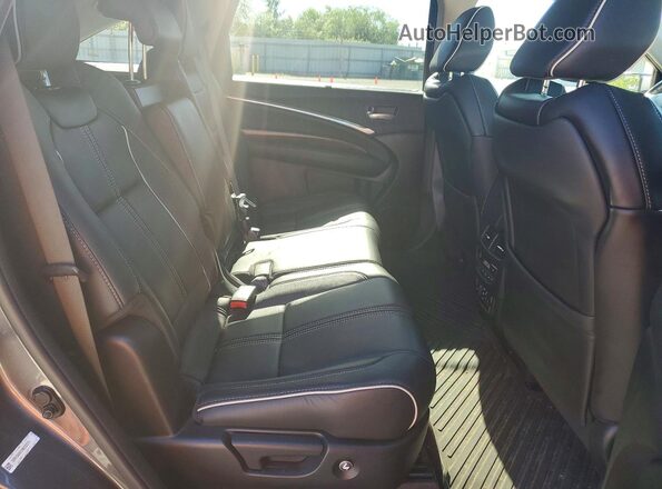 5FRYD4H91HB032579 2017 ACURA MDX Gray Սալոնի հետևի տեսք