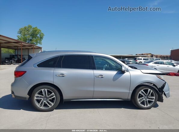5FRYD4H92HB040321 2017 ACURA MDX Silver Панорамний вид салону 360°