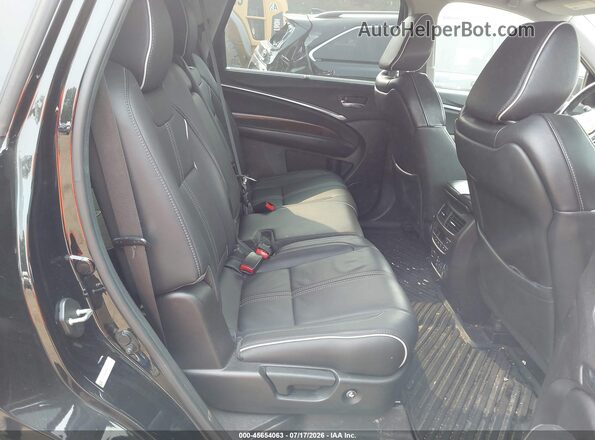 5FRYD4H93HB013094 2017 ACURA MDX Black VIN კოდის სტიკერის ხედი