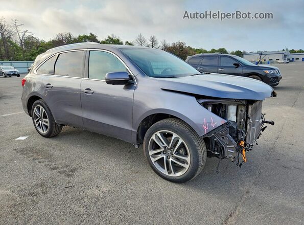 5FRYD4H96HB011016 2017 ACURA MDX Gray Передня права чверть