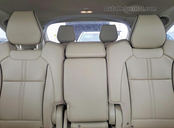 5FRYD4H97HB034370 2017 ACURA MDX White Rear seats view