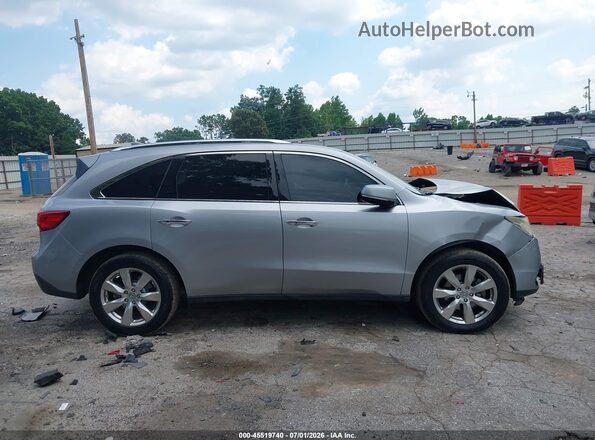 5FRYD4H99GB057888 2016 ACURA MDX Silver Вид задньої частини салону