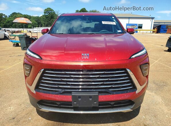 5GAERARS2SJ287524 2025 BUICK ENCLAVE Red Вид спереду