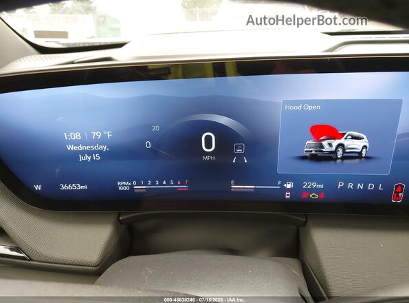 5GAERARS5SJ170407 2025 BUICK ENCLAVE Black Widok tylnych siedzeń