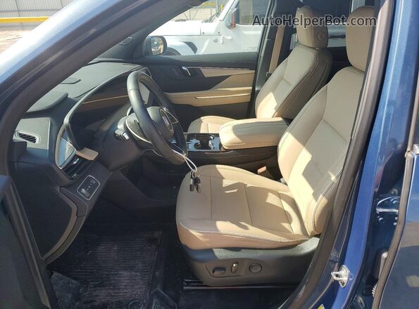 5GAERARS5SJ273309 2025 BUICK ENCLAVE Синий Вид салона спереди