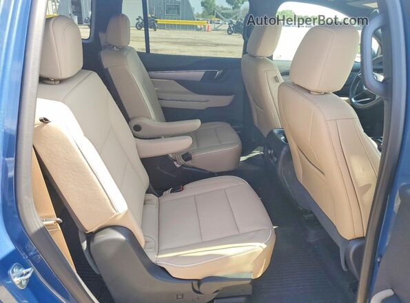 5GAERARS5SJ273309 2025 BUICK ENCLAVE Синий Вид задней части салона