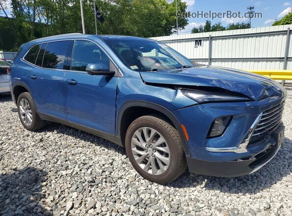 5GAERARS8SJ255158 2025 BUICK ENCLAVE Blue Front right
