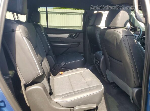 5GAERARS8SJ255158 2025 BUICK ENCLAVE Blue Rear interior view