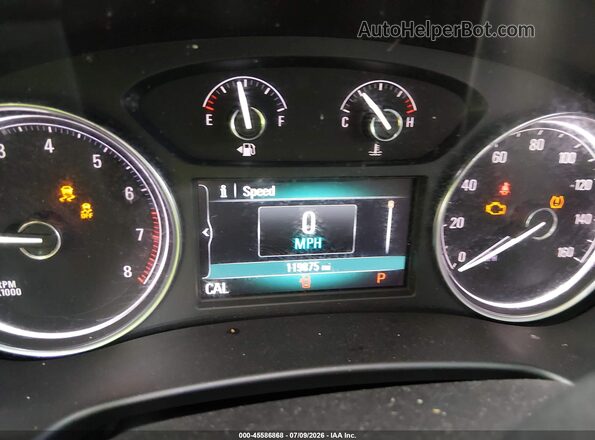5GAERBKW0JJ173295 2018 BUICK ENCLAVE Silver Widok tylnych siedzeń
