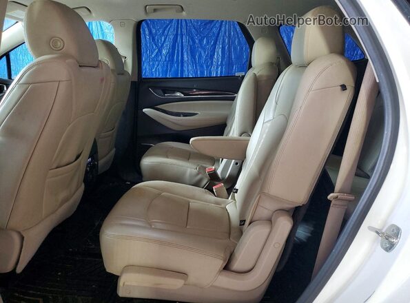 5GAERBKW0LJ101970 2020 BUICK ENCLAVE White Widok wnętrza z tyłu