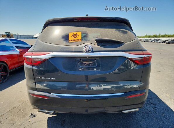 5GAERBKW0MJ128278 2021 BUICK ENCLAVE Charcoal უკანა ხედი