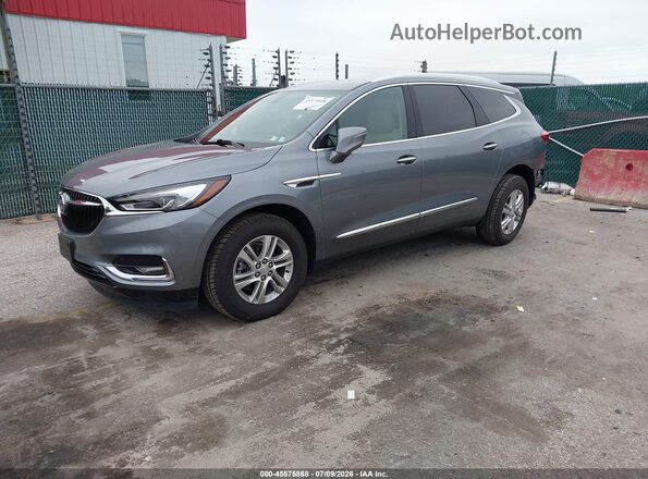 5GAERBKW0MJ208082 2021 BUICK ENCLAVE Gray Front left