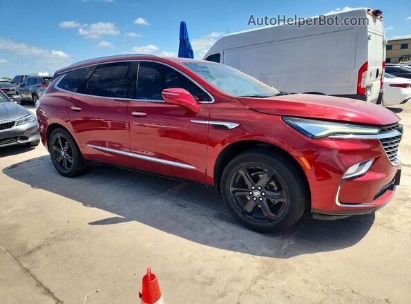 5GAERBKW0PJ220107 2023 BUICK ENCLAVE Красный Передняя правая четверть
