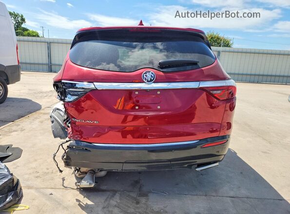 5GAERBKW0PJ220107 2023 BUICK ENCLAVE Красный Вид сзади