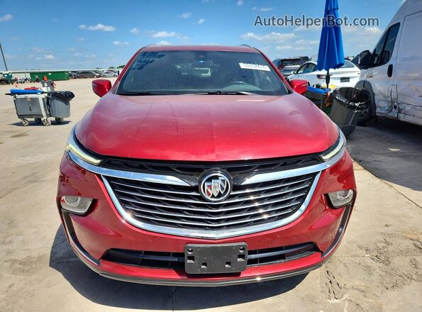 5GAERBKW0PJ220107 2023 BUICK ENCLAVE Красный Вид спереди