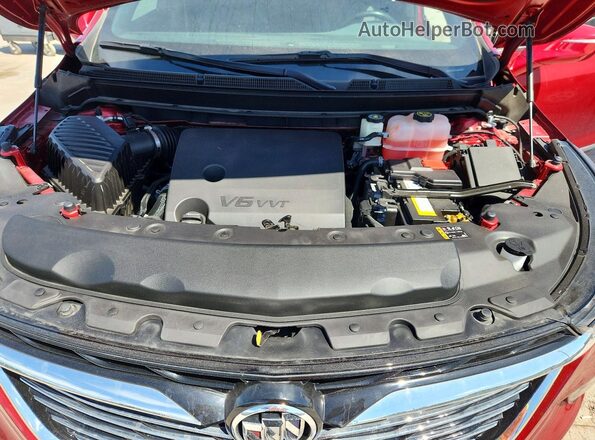 5GAERBKW0PJ220107 2023 BUICK ENCLAVE Красный Вид подкапотного пространства