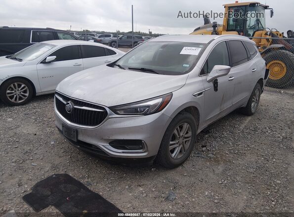 5GAERBKW1KJ184758 2019 BUICK ENCLAVE Серебряный Передняя левая четверть