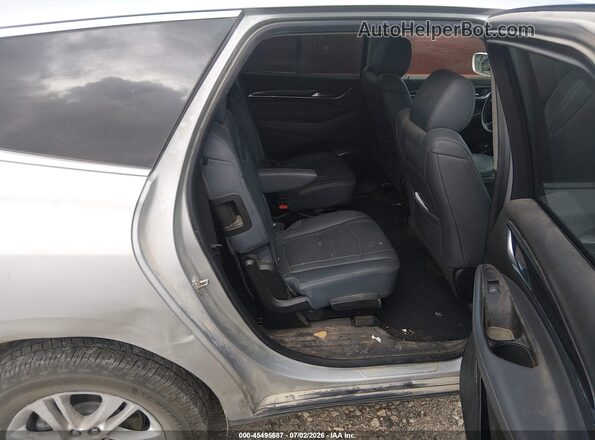 5GAERBKW1KJ184758 2019 BUICK ENCLAVE Серебряный Вид наклейки с VIN-кодом