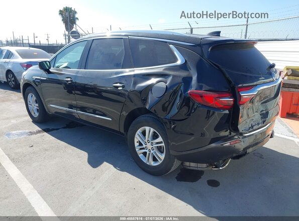 5GAERBKW1KJ306535 2019 BUICK ENCLAVE Black Trasero izquierdo
