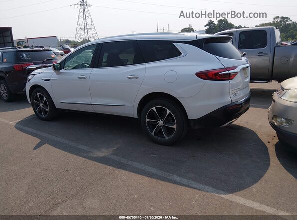 5GAERBKW1MJ135871 2021 BUICK ENCLAVE White Rear left