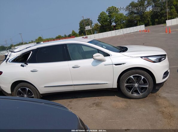 5GAERBKW1MJ135871 2021 BUICK ENCLAVE White Rear interior view