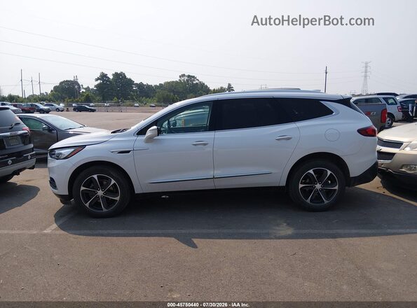 5GAERBKW1MJ135871 2021 BUICK ENCLAVE White 360 interior view