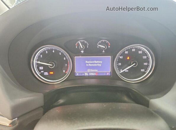 5GAERBKW1MJ186500 2021 BUICK ENCLAVE Black Instrument cluster view
