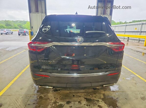 5GAERBKW1MJ186500 2021 BUICK ENCLAVE Black Rear view