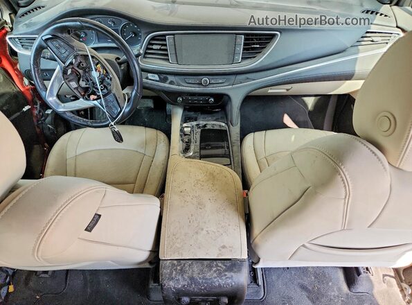 5GAERBKW1PJ239992 2023 BUICK ENCLAVE Gray Вид панелі приладів