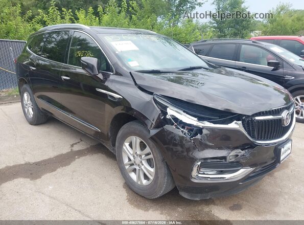 5GAERBKW2JJ163044 2018 BUICK ENCLAVE Черный Вид спереди