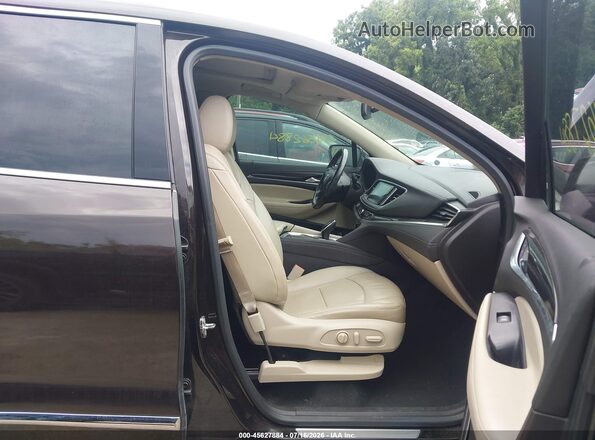5GAERBKW2JJ163044 2018 BUICK ENCLAVE Черный Вид салона спереди