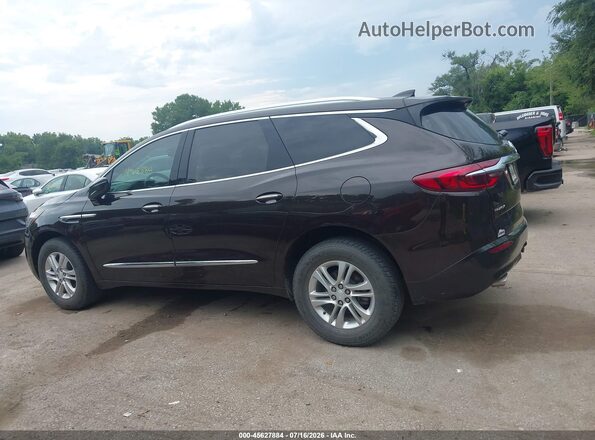 5GAERBKW2JJ163044 2018 BUICK ENCLAVE Черный Панорамный вид салона 360°