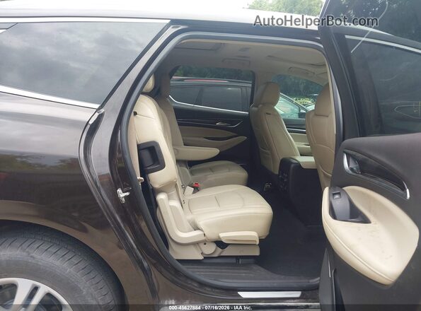 5GAERBKW2JJ163044 2018 BUICK ENCLAVE Черный Вид наклейки с VIN-кодом