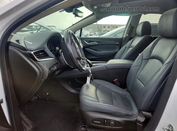 5GAERBKW2KJ321609 2019 BUICK ENCLAVE White Вид салону спереду