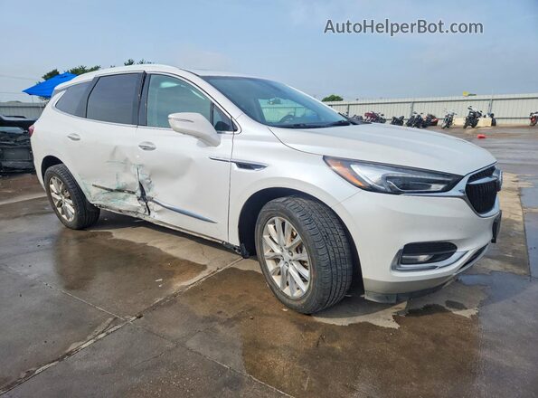 5GAERBKW2KJ321609 2019 BUICK ENCLAVE White Передня права чверть