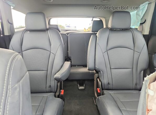 5GAERBKW2KJ321609 2019 BUICK ENCLAVE White Вид задніх сидінь