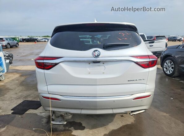 5GAERBKW2KJ321609 2019 BUICK ENCLAVE White Вид ззаду